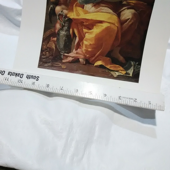 Allegory of Wealth French Vouet Print from Louvre - Picture 3 of 12